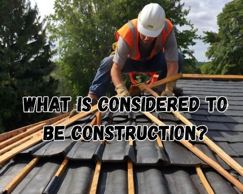 a construction laborer