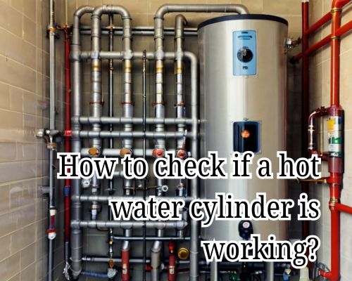 a water cylinder after repair